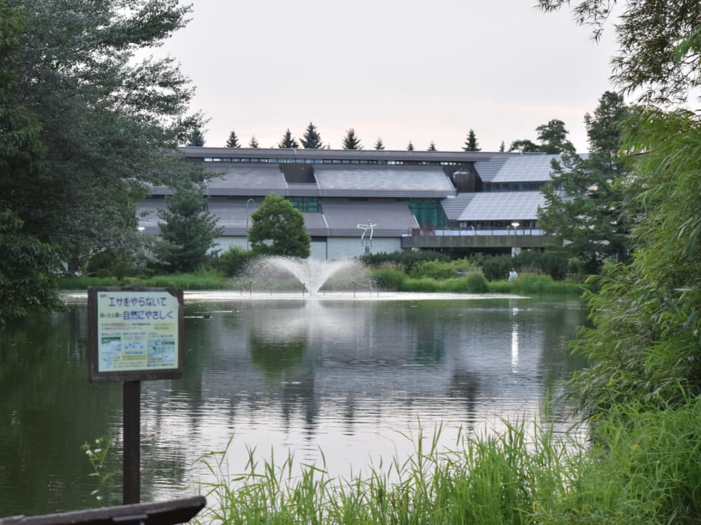 十勝　帯広　緑ヶ丘公園　噴水