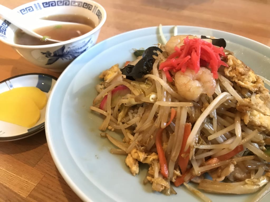 帯広市　ランチ　お昼　帯広駅　ラーメン・中華 あじ福 東店　帯広名物　元祖　中華チラシ