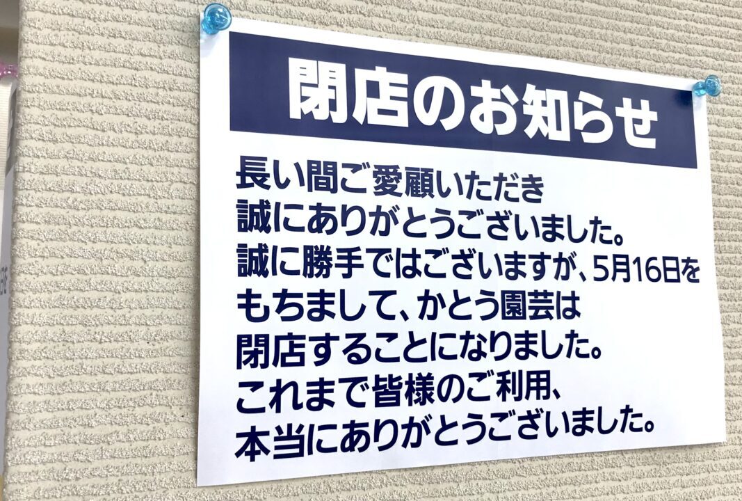 かとう園芸　マックスバリュ　稲田店　閉店　帯広　お花屋さん　北海道帯広市　〒089-1182 北海道帯広市川西町基線４４　ENEOS Dr.Drive熱原帯広稲田SS (熱原帯広)　〒080-0015 北海道帯広市西５条南３５丁目２−１　〒080-0015 北海道帯広市西５条南３５丁目２−２６　ワッツ 稲田マックスバリュ店　造花　柳月