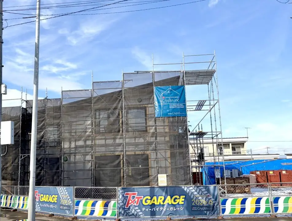 新築工事の現場　〒080-0015 北海道帯広市西５条南２７丁目１−７ ティーバイティーガレージ帯広店 2026年6月　新店舗オープン　移転オープン　帯広市西17条北1丁目　　Coming Soon2026年6月　Ｔ×ＴGARAGE ティーバイティーガレージ　交差点　JR柏林台駅　国道38号線　〒080-0048 北海道帯広市西１８条北１丁目３０−３０ ぴあざフクハラ西１８条店　ワークマンハウス帯広　北海道帯広市西17条南1丁目　2026年7月6日（月）オープン　宿泊施設