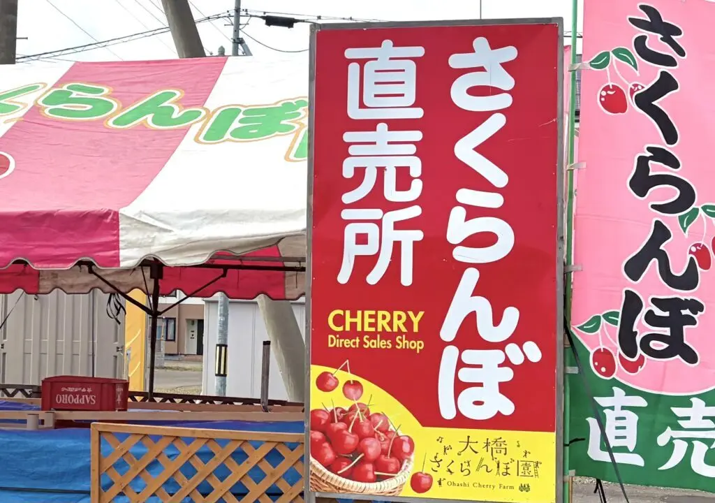 大橋さくらんぼ園　〒079-1371 北海道芦別市上芦別町４６９　時間無制限　食べ放題　さくらんぼ狩り　販売所　さくらんぼ　くだもの　果物　サクランボ　十勝　さくらんぼ直売所　西帯広直売所　幕別直売所　〒089-0563 北海道中川郡幕別町千住　ほなみマルシェ　イタガキベーカリー　〒080-2471 北海道帯広市西２１条南２丁目２６スターバックスコーヒー 帯広白樺通り店　地域交流拠点popke galleryしらかば通り美術館　白樺通り　国道38号線　オープン　最終日　2026年7月9日（木）